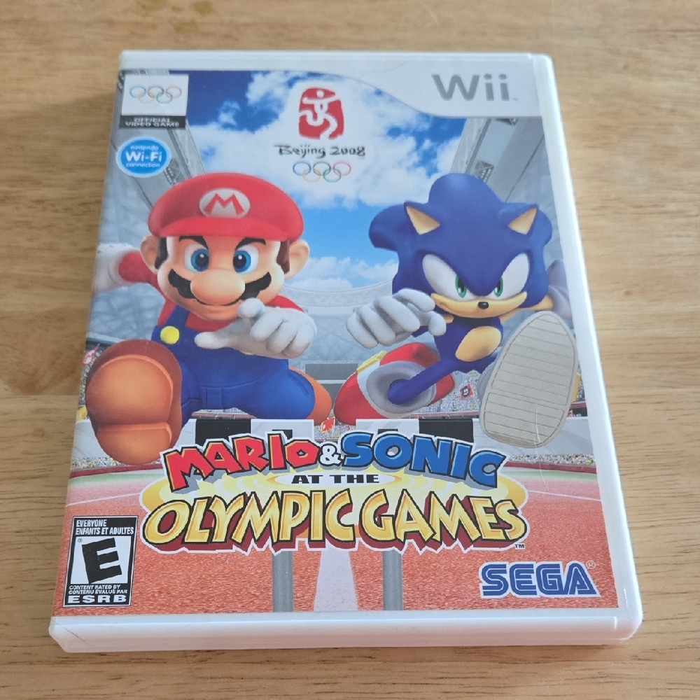 Wii Mario & Sonic At The Olympic Games Beijing 2008 Game